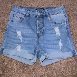 jean shorts